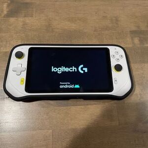 Logitech Black and White Handheld Console